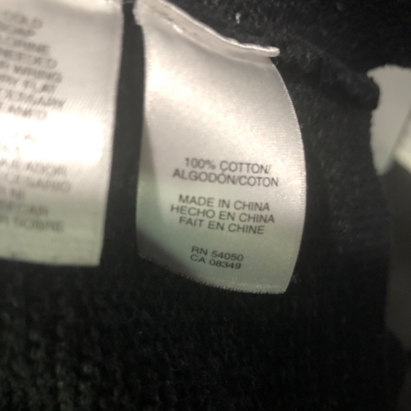 Vintage Quality NWOT Cotton Knit JNY ombré Shacket - Picture 4 of 4